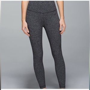 Lululemon Wunder Under Herringbone Leggings 7/8